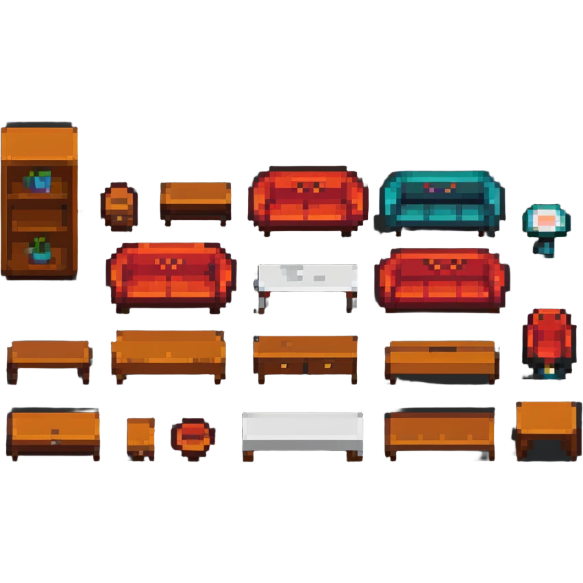 simple furniture emoji
