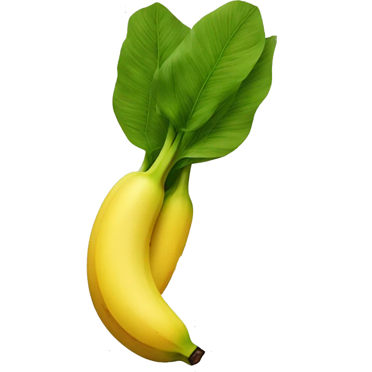 Bananaleaf with rice and cooked vegetables emoji