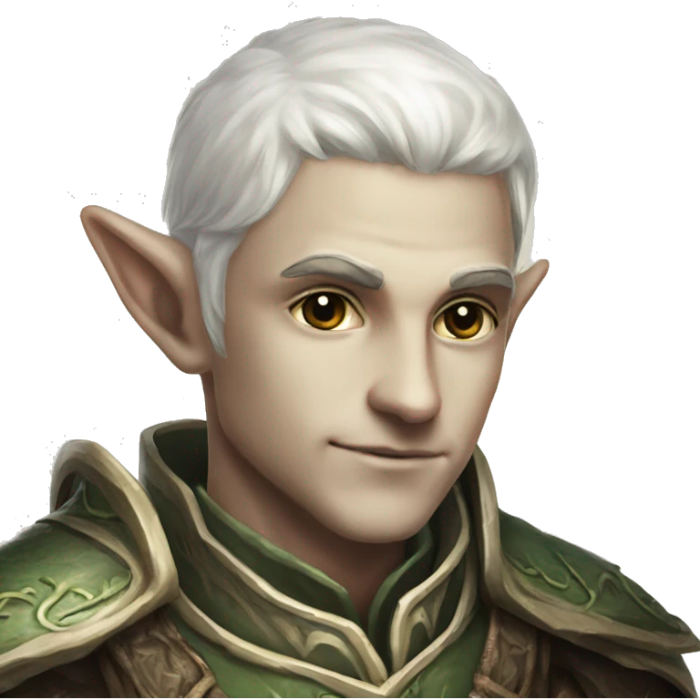 lineage2 elf man emoji