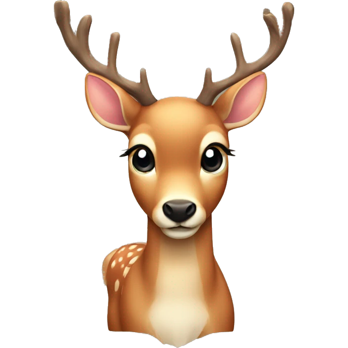 cute deer emoji