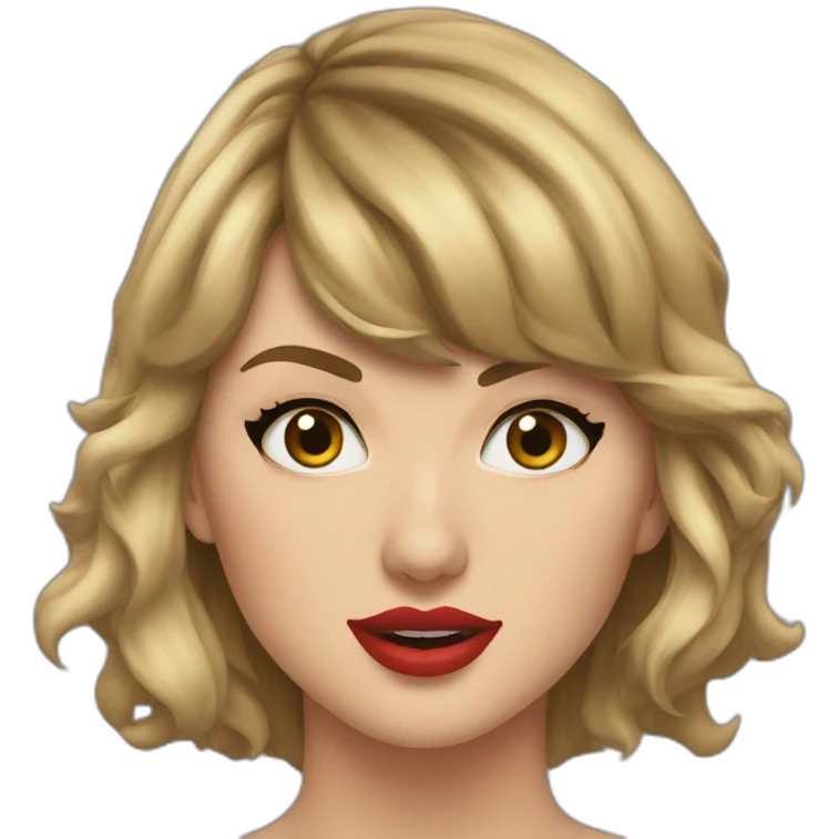 taylor-swift-bj-face emoji