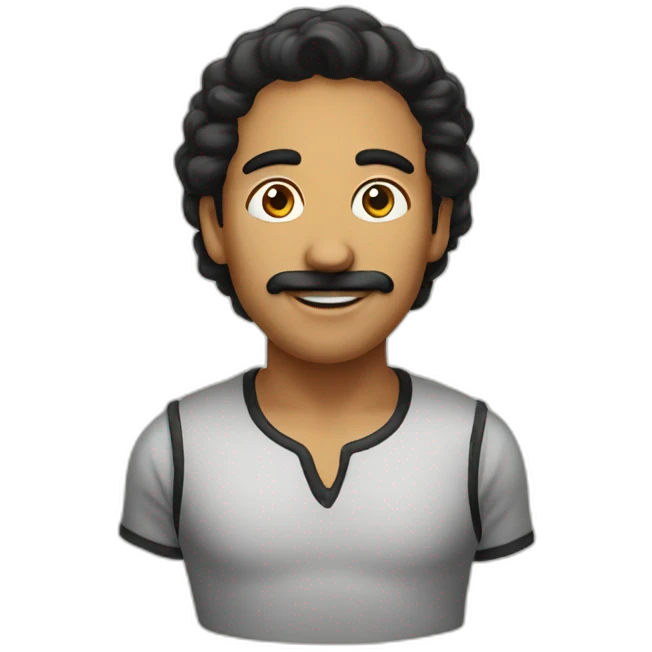 Black cheburek emoji