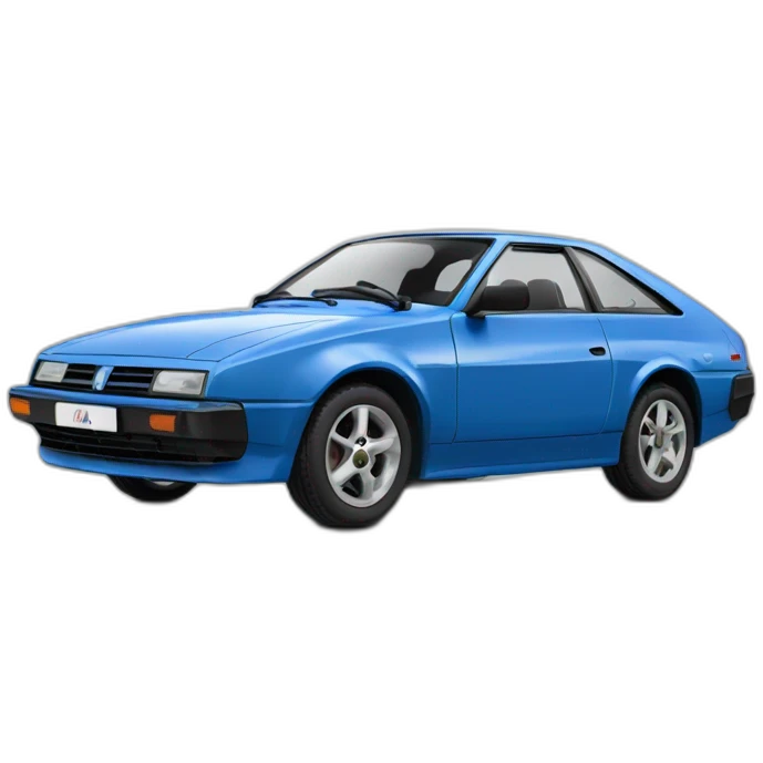 Renaut laguna III Coupé Bleu emoji