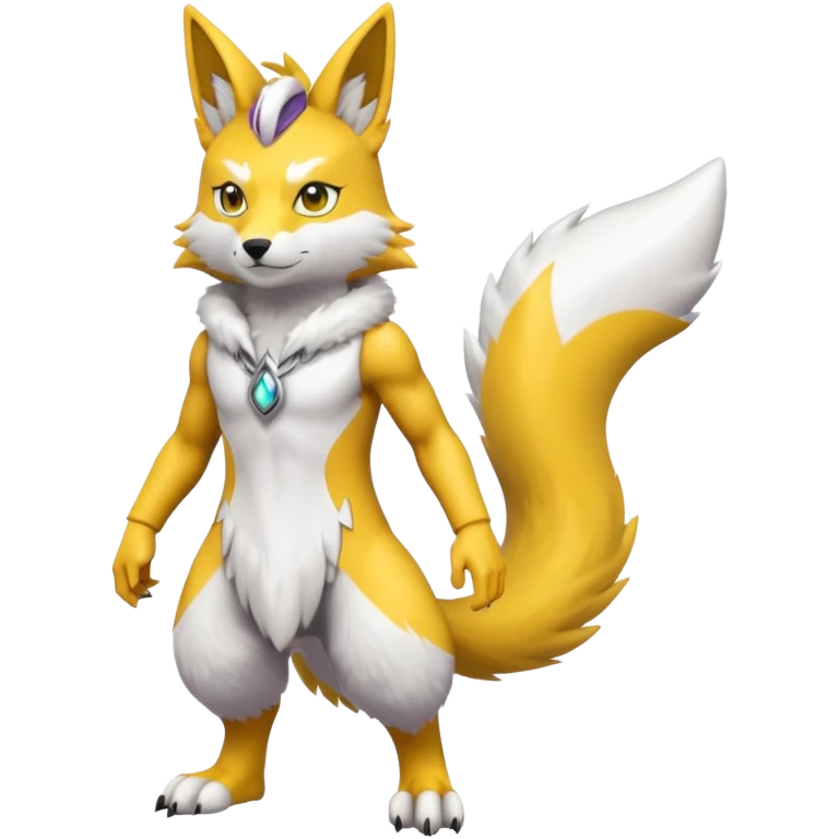 Renamon (full body) emoji
