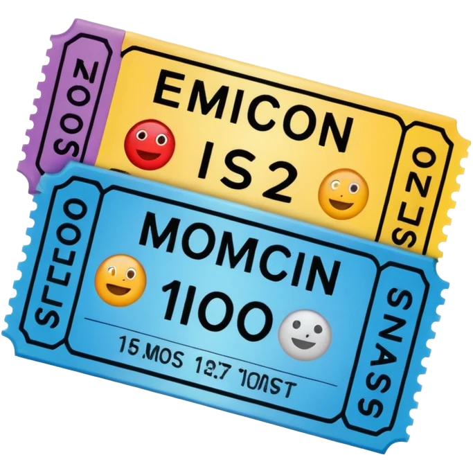 movie ticket emoji