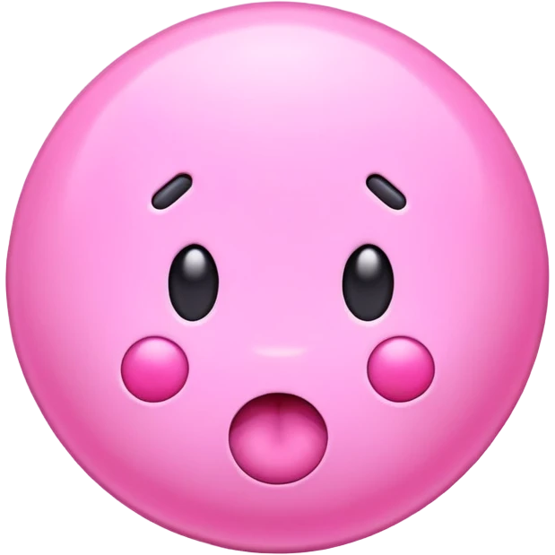 Pink emoji