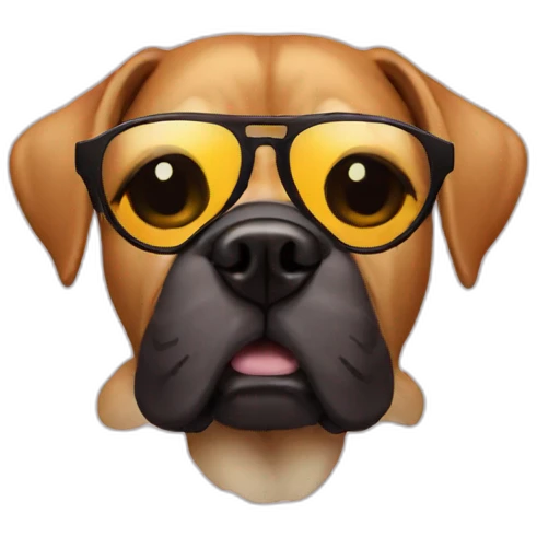 dog-with-sunglasses emoji