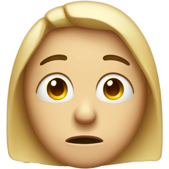 sad face with tears from the bottom of the eyes to the chin emoji