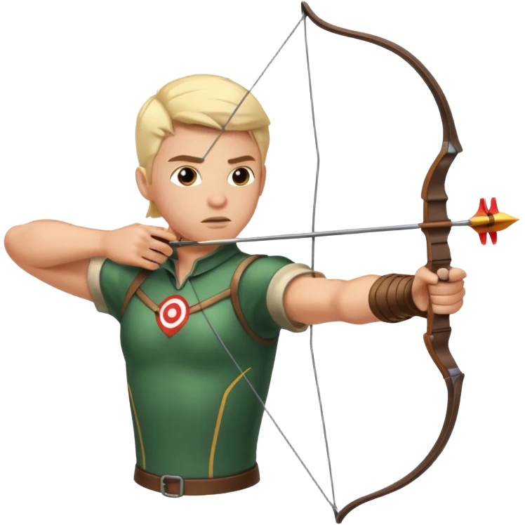 Hitting the correct target. emoji