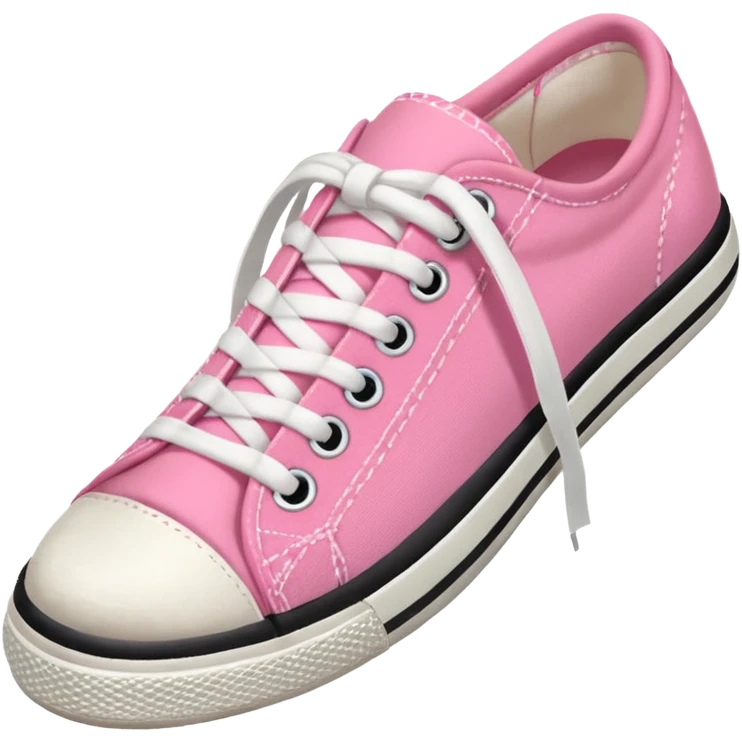 pink sneakers emoji