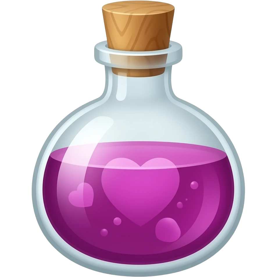 Love potion emoji