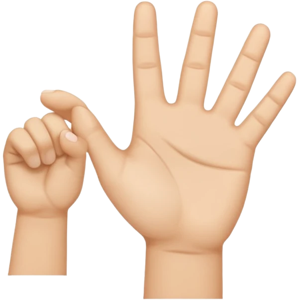 ASL Alphabet A emojis emoji