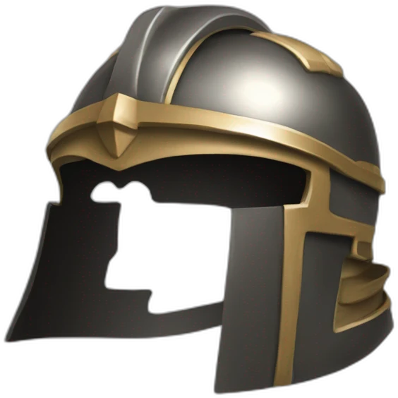 Fait un casque spartiate emoji