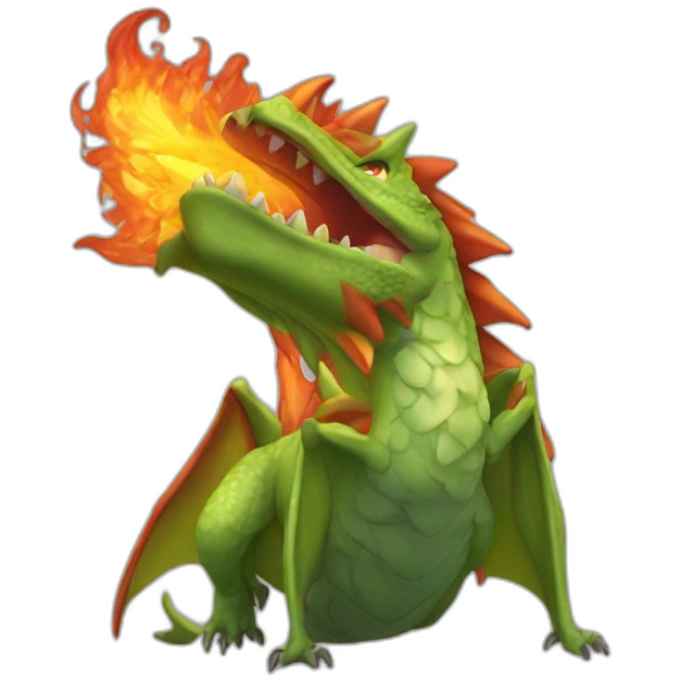 Dracaufeu emoji