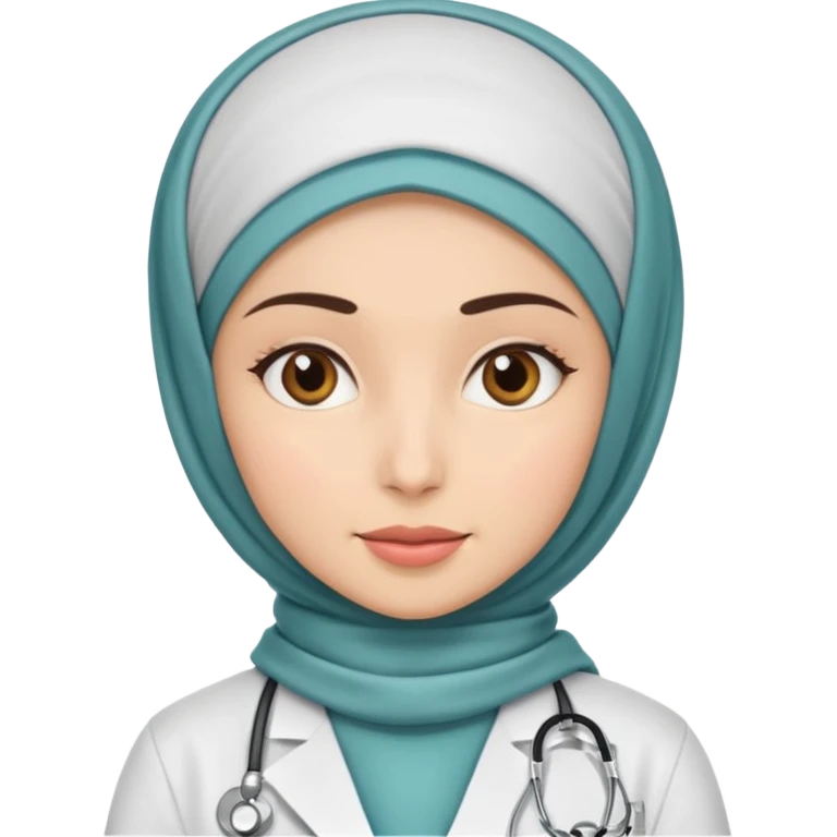 hijab woman doctor emoji