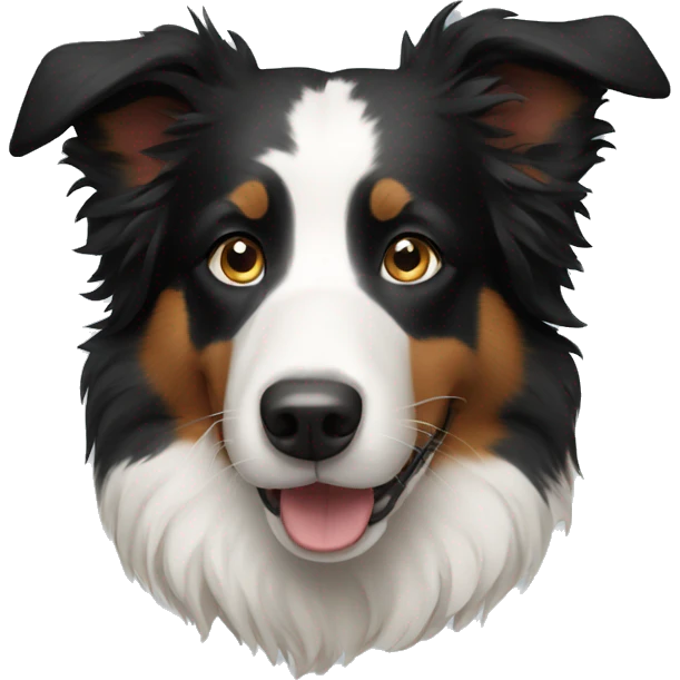Border collie emoji