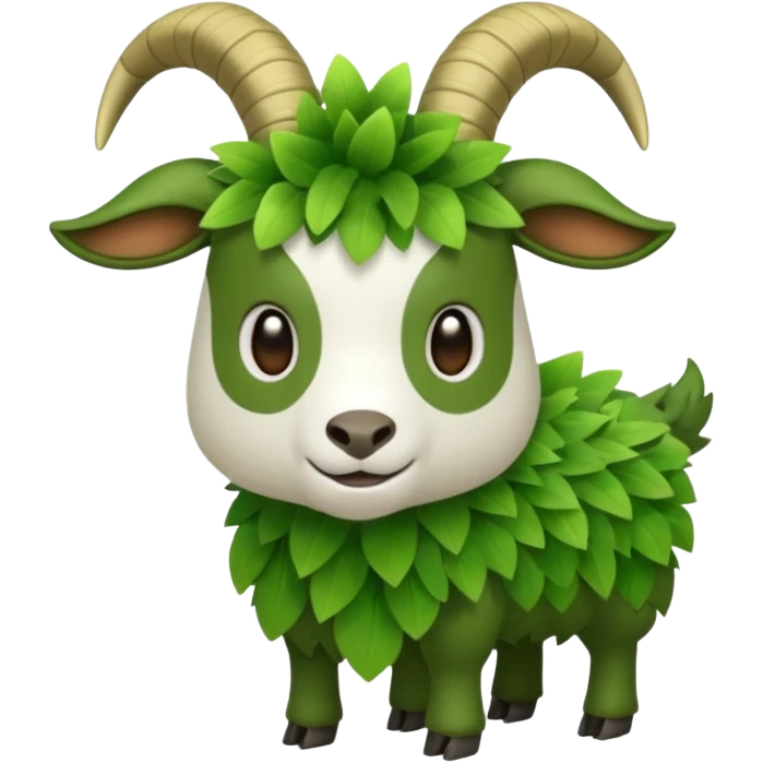 Gogoat-Skiddo-Sprigatito-fusion  emoji
