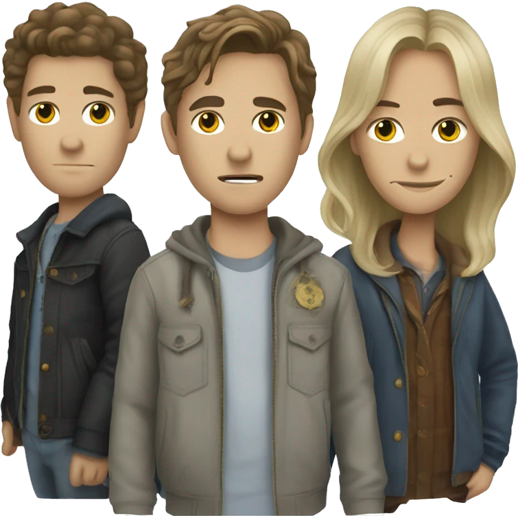 Supernatural Winchester brothers emoji