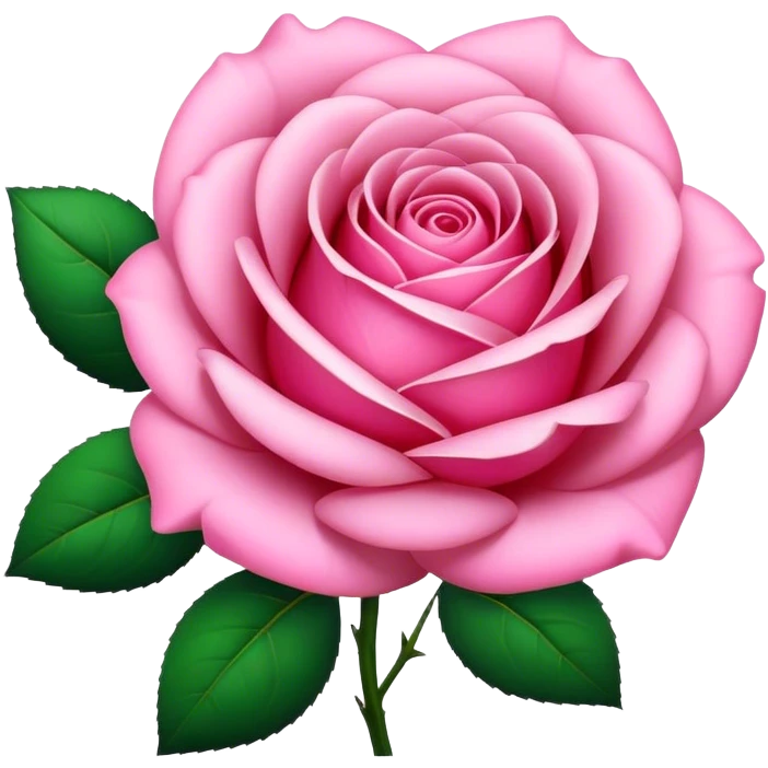 un rose a joue  emoji