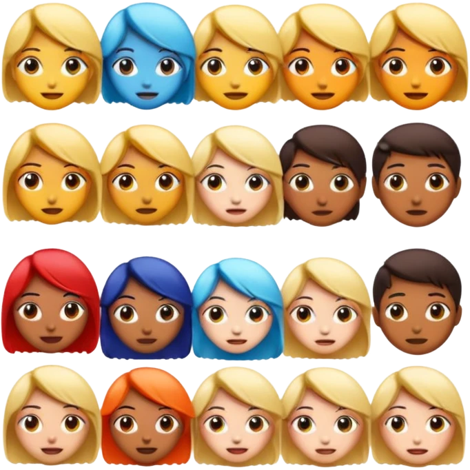 emoji con expreciones de anime emoji