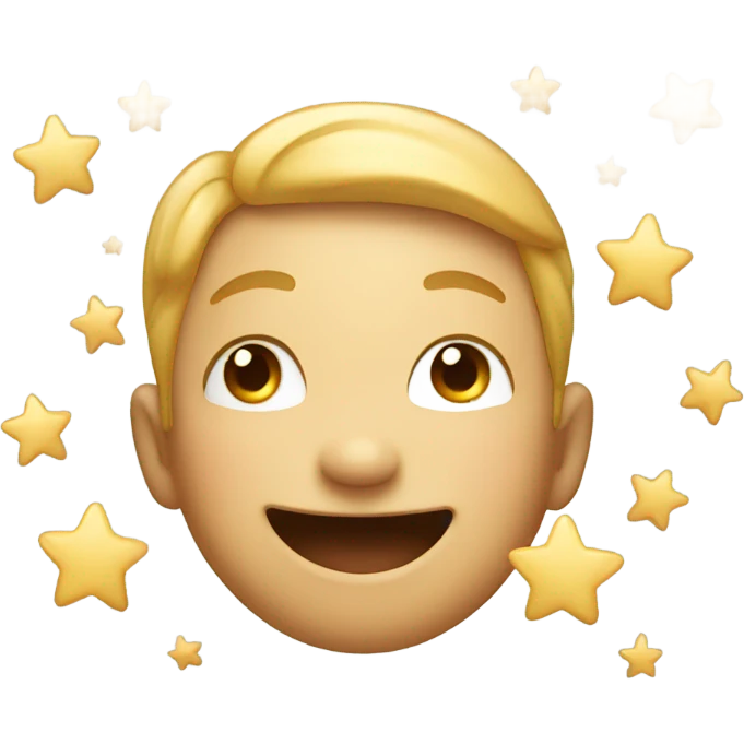 A cute little stars emoji