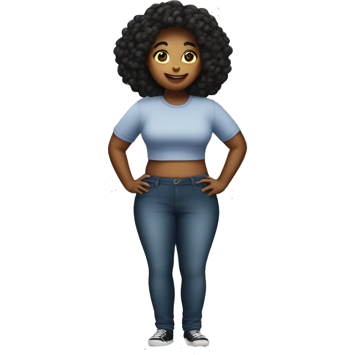 Big m girl emoji