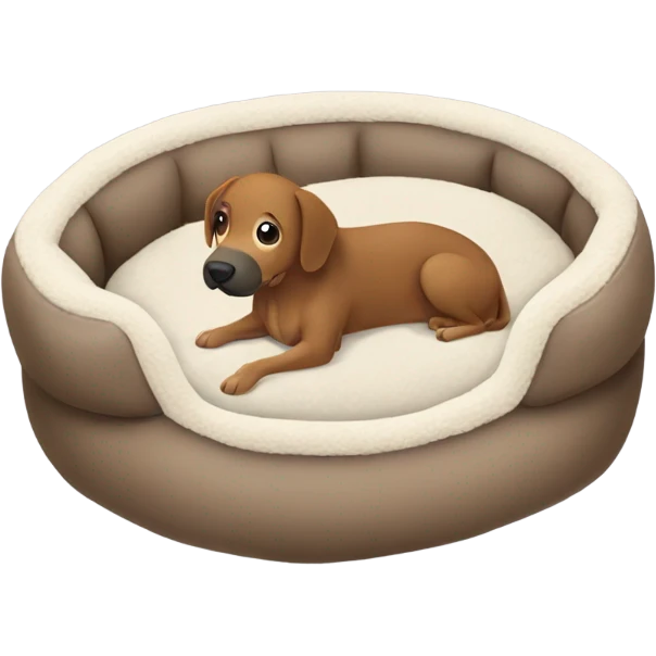  bed for dog emoji