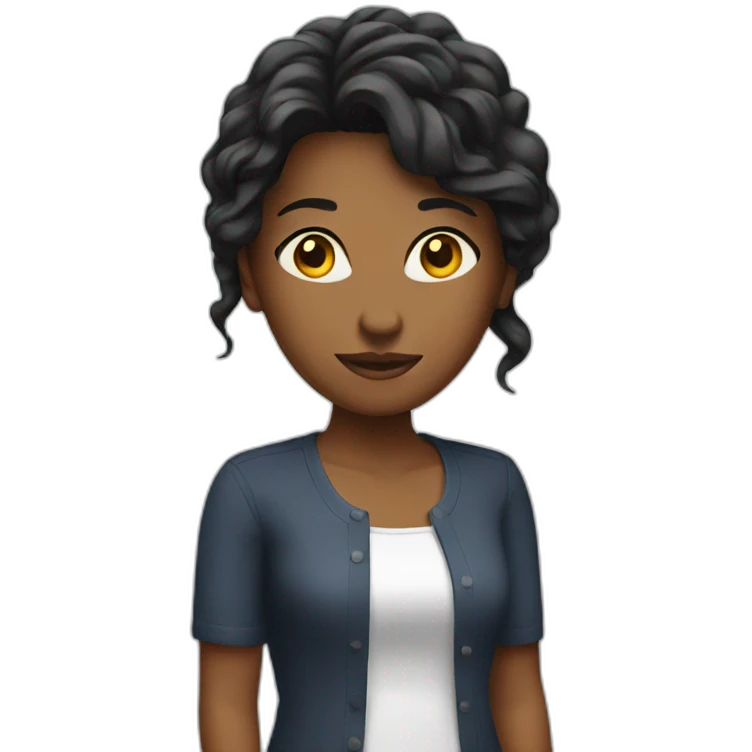Tv girl  emoji
