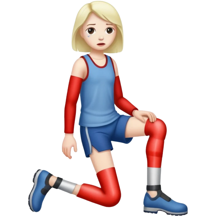 broken leg emoji