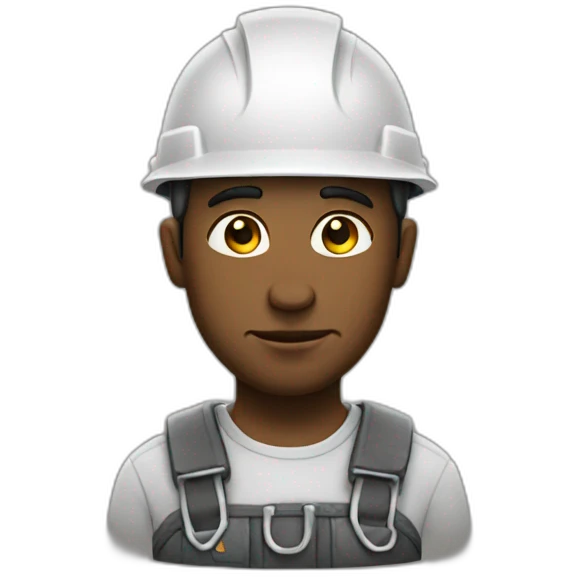 hard working men emoji