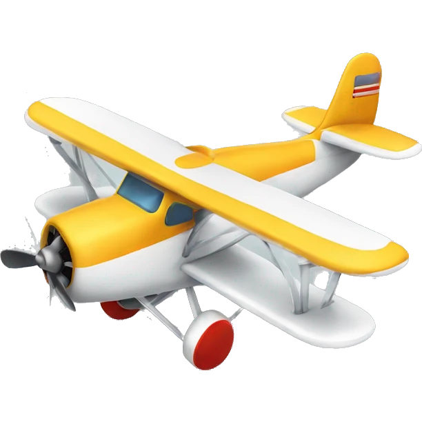 Old style plane emoji