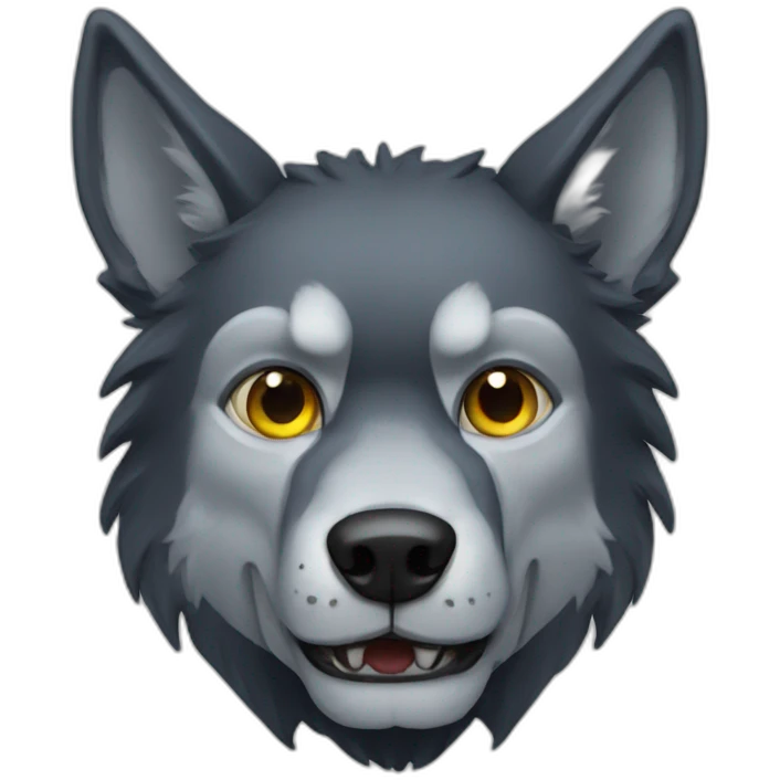 Loup garou emoji