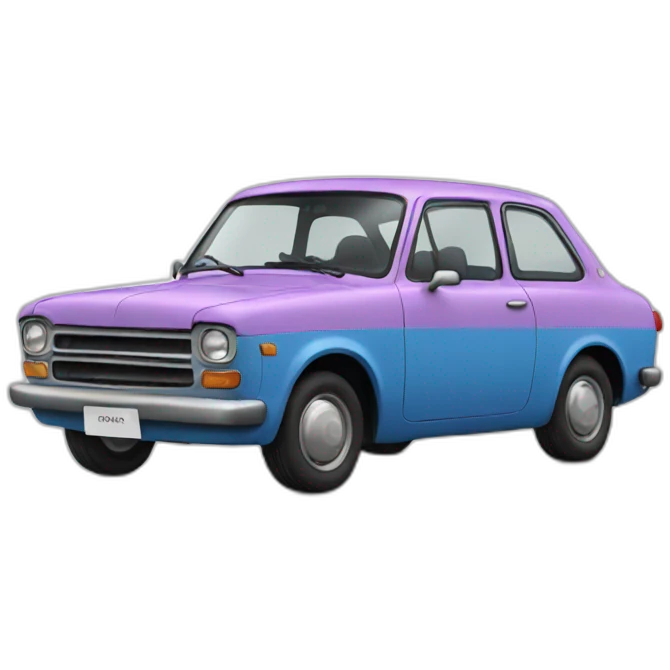 sally cars emoji