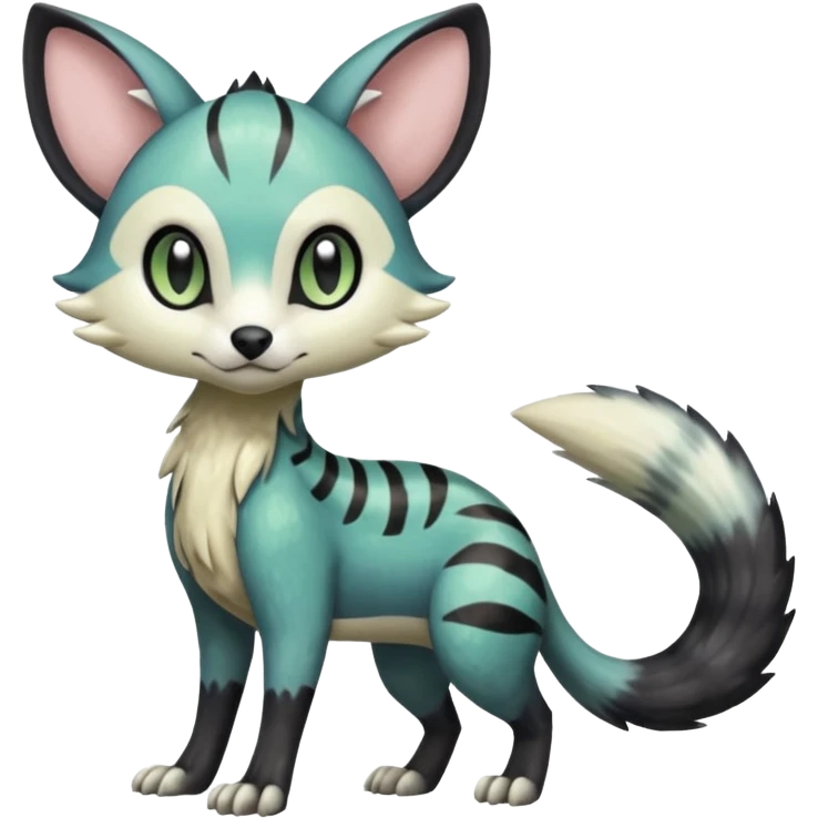 Meloetta-Vernid-Trico-Sergal-Civet-Pokémon-Fakémon-creature emoji