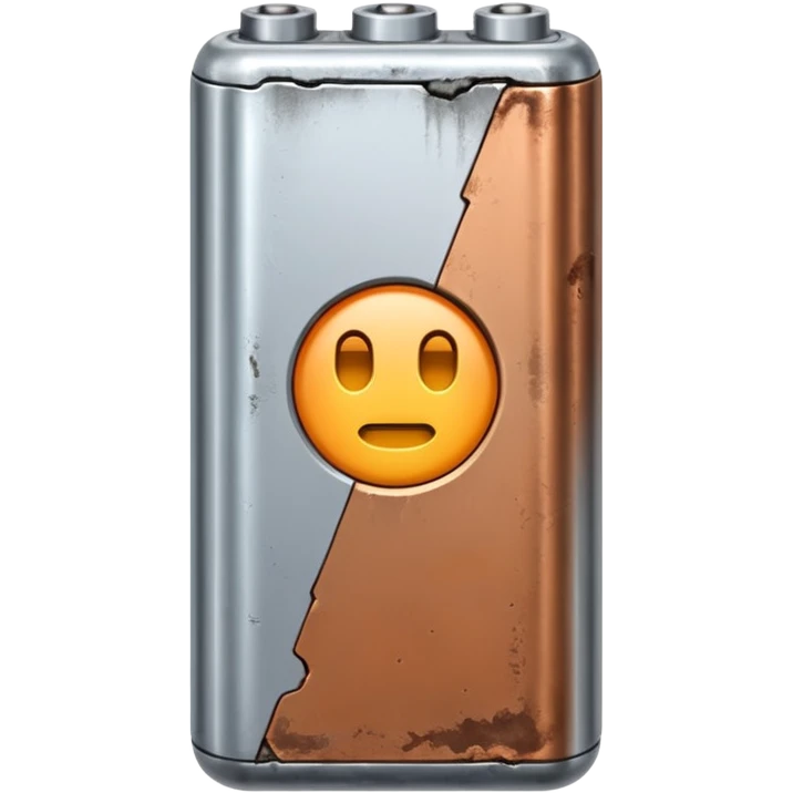  battery with no energy emoji