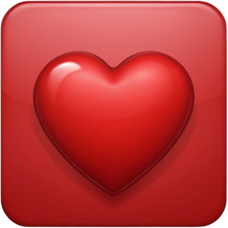 dark red heart emoji