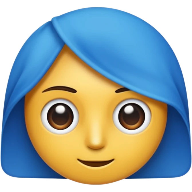 Instagram mavi tiki emoji