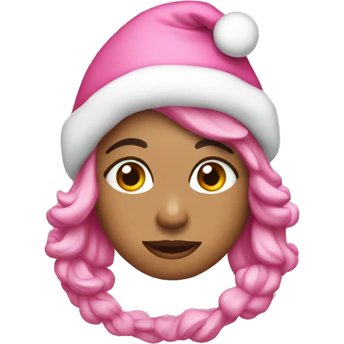 Pink Christmas  emoji