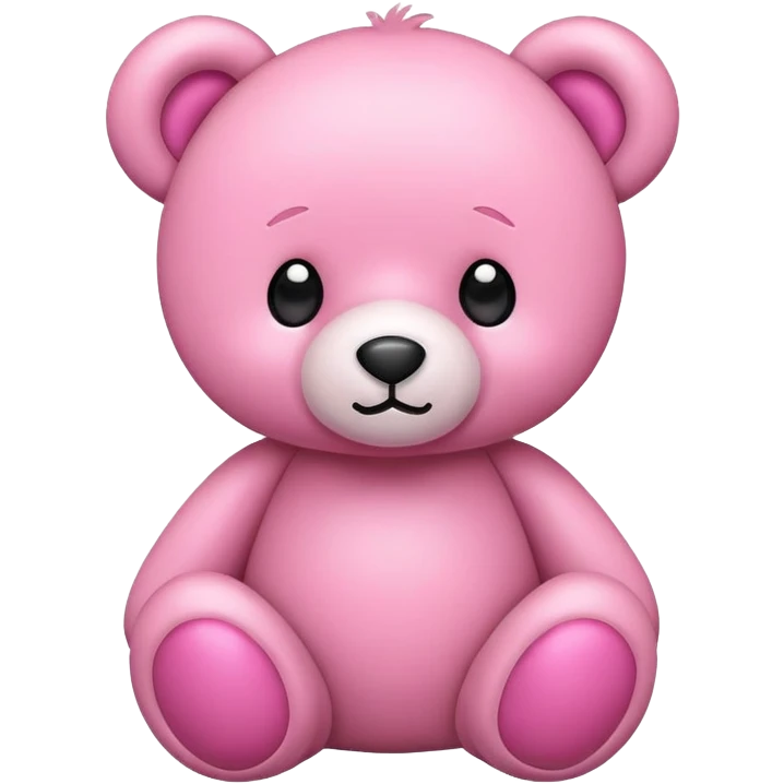 Cute pink emoji