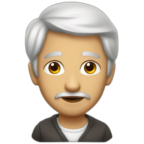 poeta escribiendo emoji