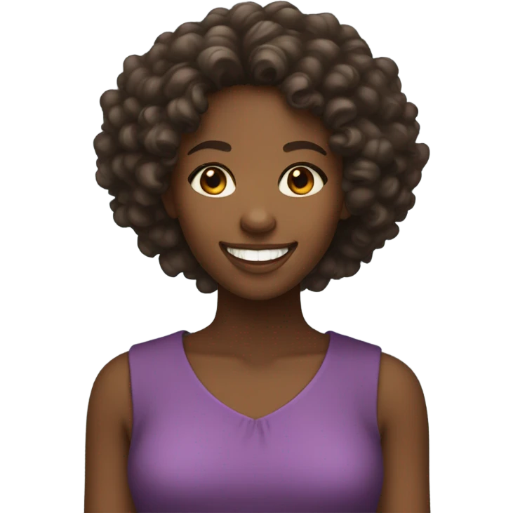 black girl emoji
