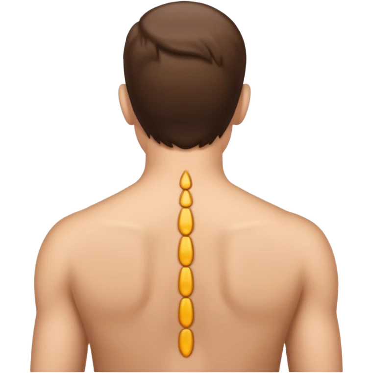 un émojis pour montrer qu'on doit redresser son dos emoji