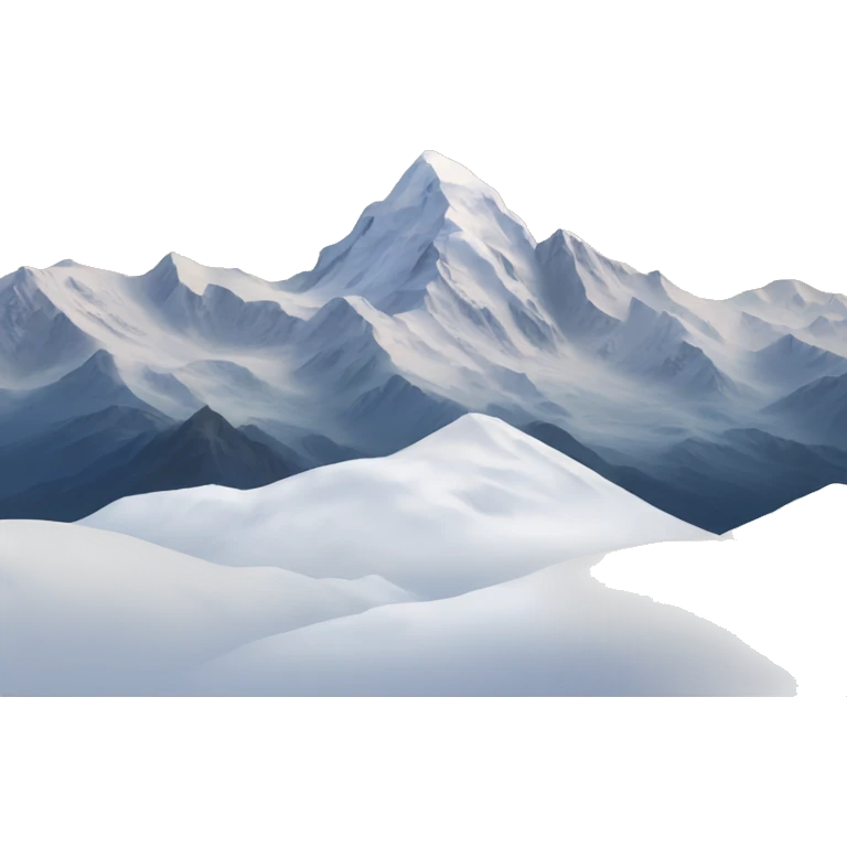 Snowcapped Mountain with three star emoji