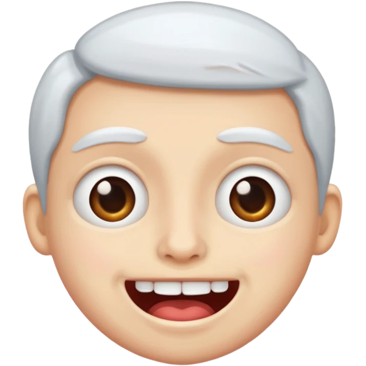 Remove the teeth emoji