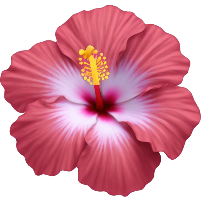 hibiscus flower  emoji