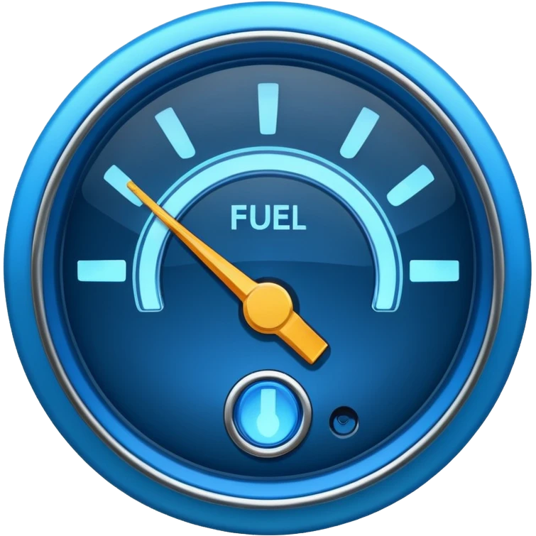 Fuel gauge emoji emoji