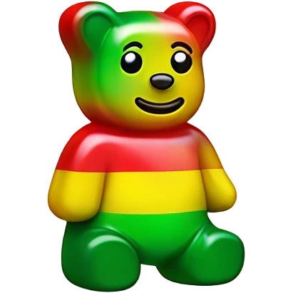 Gummy Bear Jamaica  emoji