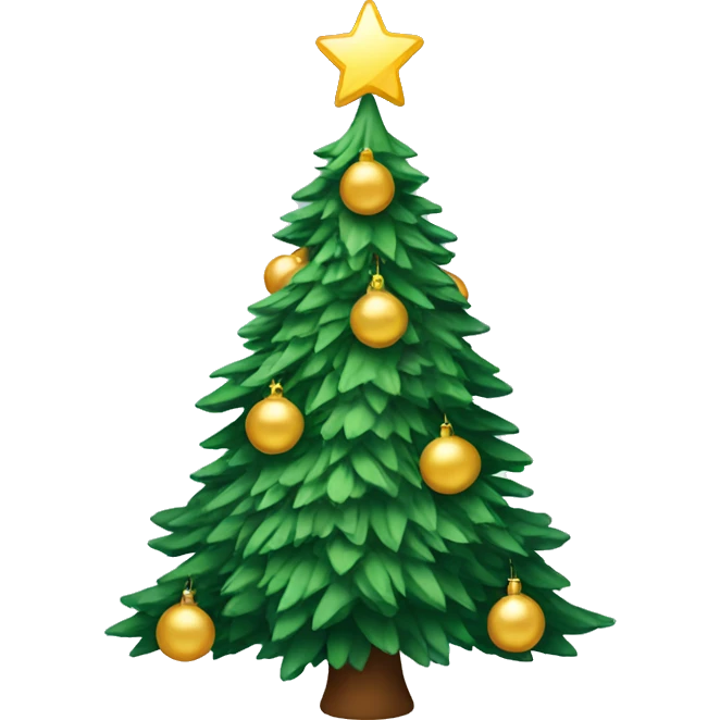 Christmas tree emoji