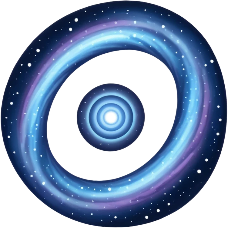 The cartwheel galaxy emoji