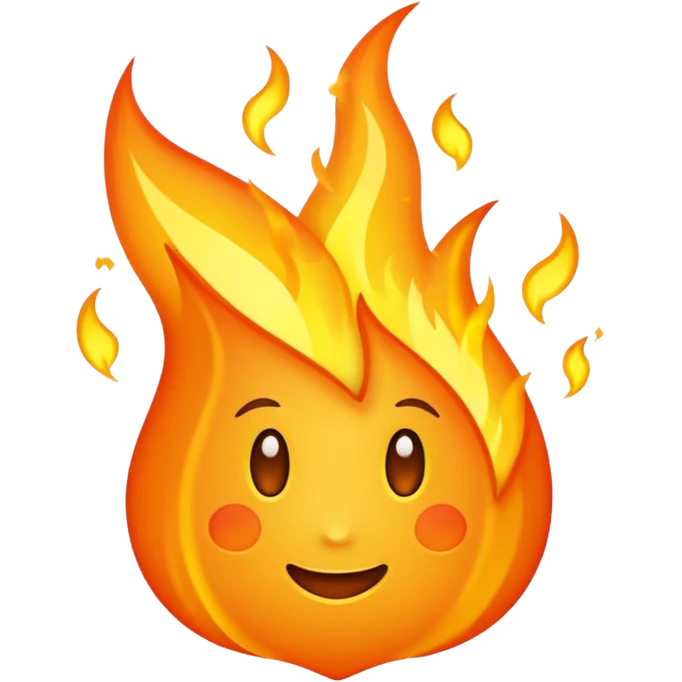 Magic flame  emoji